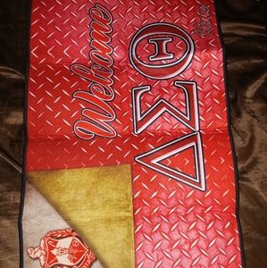Delta Sigma theta welcome doormat